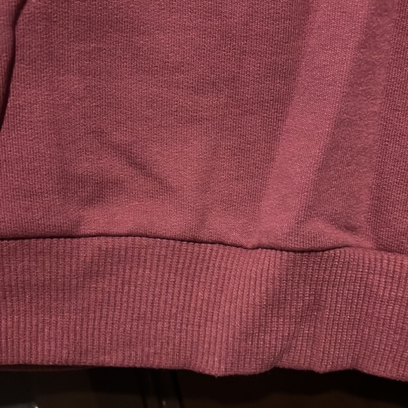 Fleeced Full Sleeves Sweat shirt - Cherry Colour - Picture 8 of 10